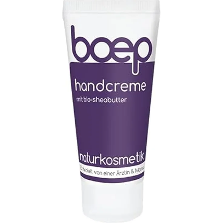 boep Handcreme | Vegane Handcreme für sehr trockene oder rissige Hände | Naturkosmetik mit Bio-Sheabutter & Calendula | Mini Reisegröße | Für Frauen, Männer, Kinder & Schwangere (40ml)