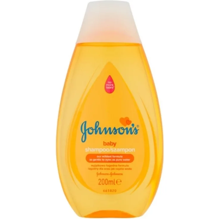Johnson & Johnson Babyshampoo, 200 ml, sanfte Reinigung für Kinderhaare, duftend und pflegend