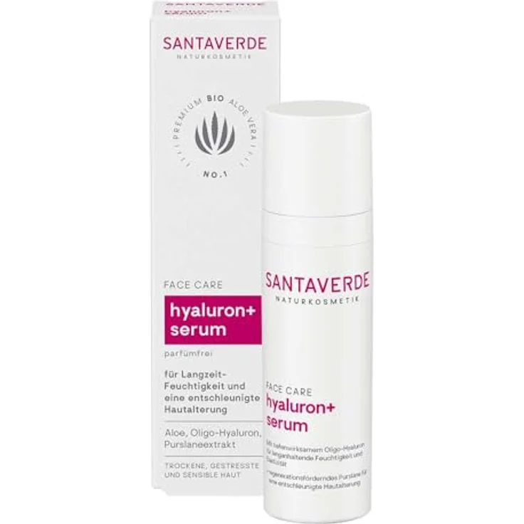 SANTAVERDE Classic Hyaluron + Serum Gesichtsserum – Bild 2