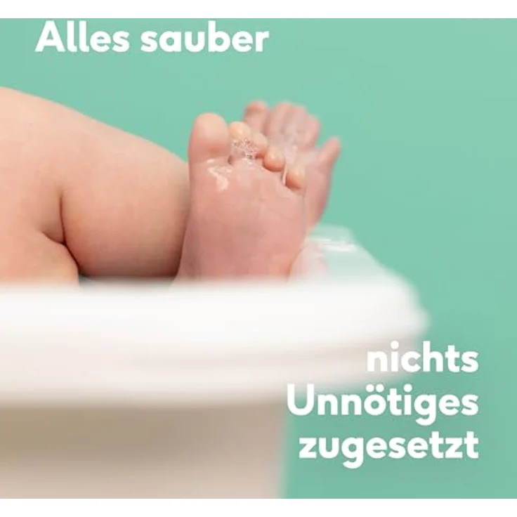 Naif Baby & Kids 2-in-1 Reinigungsgel und Shampoo, vegan, ohne Duftstoffe, 500 ml – Bild 4