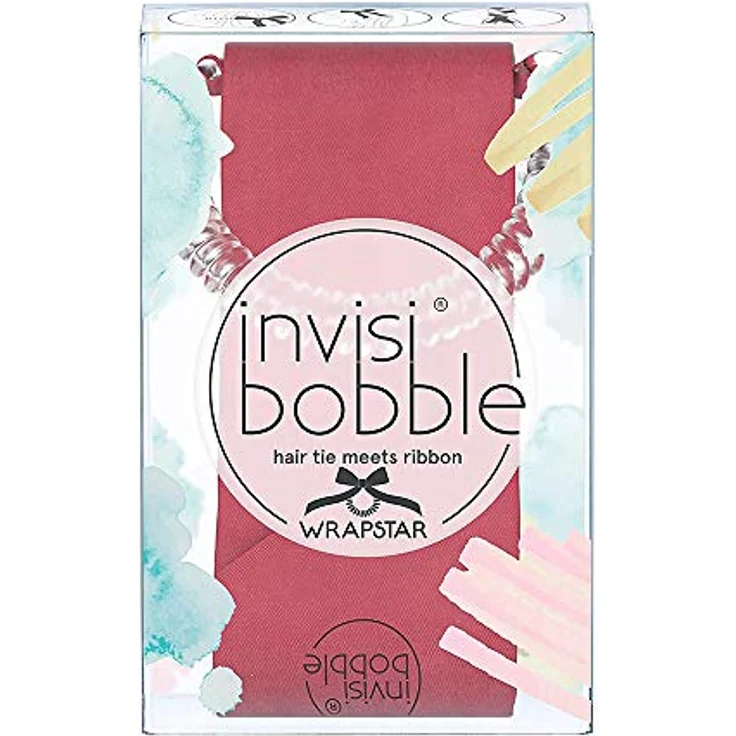 Invisibobble hair tie meets ribbon clear-red – Bild 3