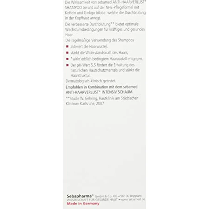Sebamed Anti-Haarverlust Shampoo 200 ml – Bild 2