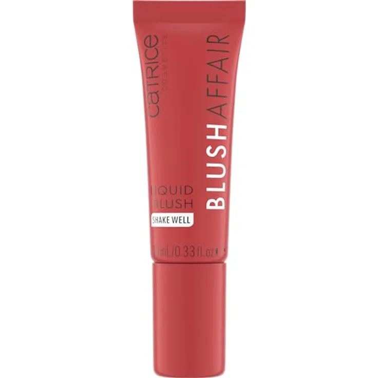 Catrice Blush Affair Liquid Blush, Nr. 030, Rot, hochpigmentiert, sofortiges Ergebnis, natürlich, matt, vegan, 1er Pack (10ml)