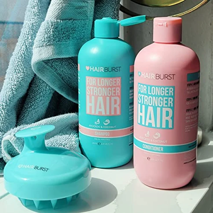 Hairburst Shampoo & Conditioner Set für länger & stärkere Haare, 2 x 350 ml, vegan, flüssig – Bild 6