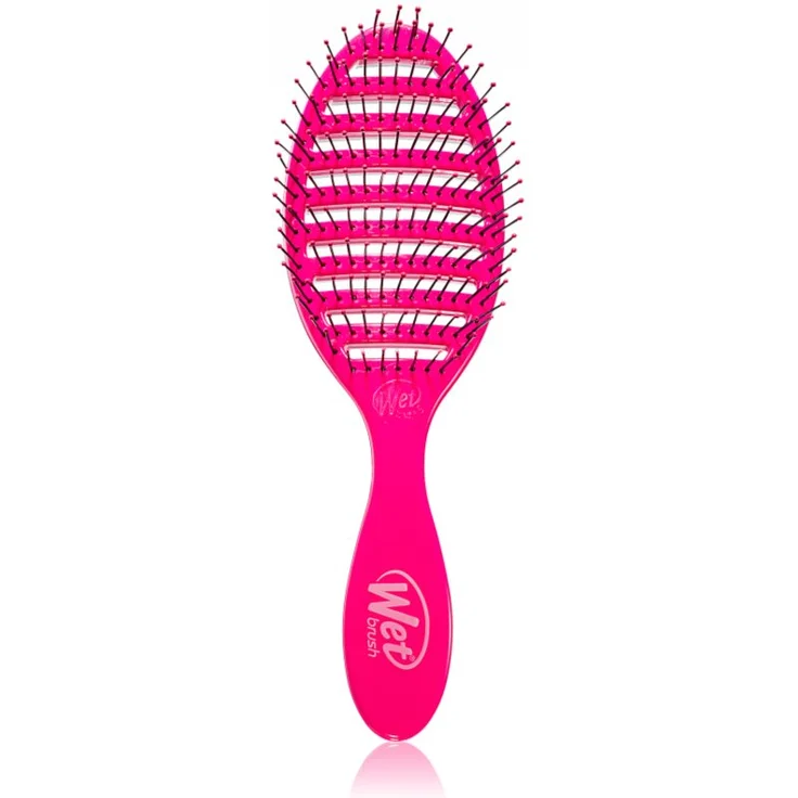 Wet Brush Speed Dry, Haarbürste für leichte Kämmbarkeit, flexible Borsten, sanft zu Haar und Kopfhaut, 1 St.