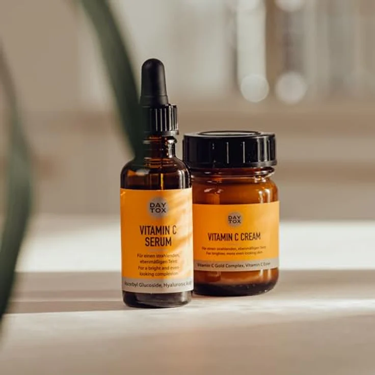 DAYTOX Gesichtsserum Vitamin C Serum 30 ml, mit pflegender Wirkung  – Bild 6