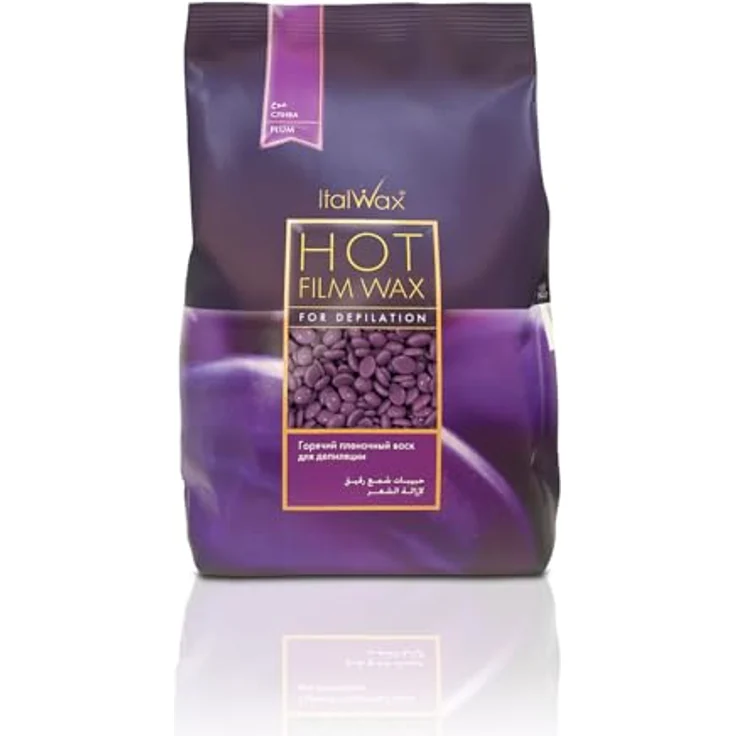 Italwax Wachsperlen Plum 1 kg Heißwachs – Bild 2