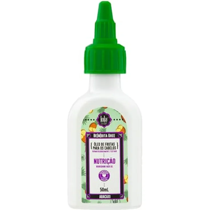 Lola Cosmetics BE(M) DITA GHEE, Nährendes Öl mit Ananas und Bacuri-Butter, 50ml, Tiefenpflege für glänzendes und gesundes Haar