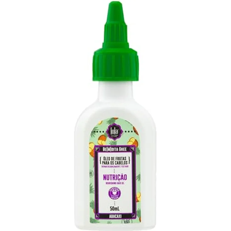 Lola Cosmetics BE(M) DITA GHEE, Nährendes Öl mit Ananas und Bacuri-Butter, 50ml, Tiefenpflege für glänzendes und gesundes Haar – Bild 1