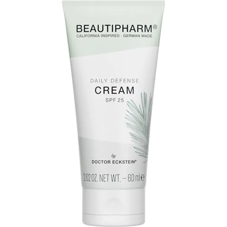 Doctor Eckstein | Beautipharm Daily Defense Cream SPF25 | Reichhaltige Creme | Mit Lichtschutzfaktor 25 | Schützt & nährt | Für eine zarte Haut | Oxidationsschutz & Pflege | 60 ml