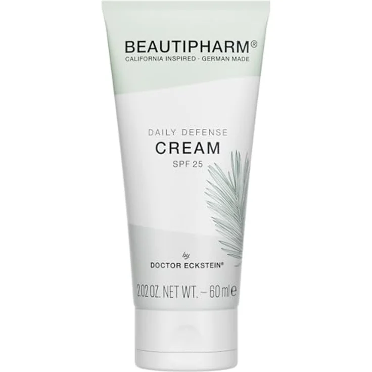 Doctor Eckstein | Beautipharm Daily Defense Cream SPF25 | Reichhaltige Creme | Mit Lichtschutzfaktor 25 | Schützt & nährt | Für eine zarte Haut | Oxidationsschutz & Pflege | 60 ml – Bild 1