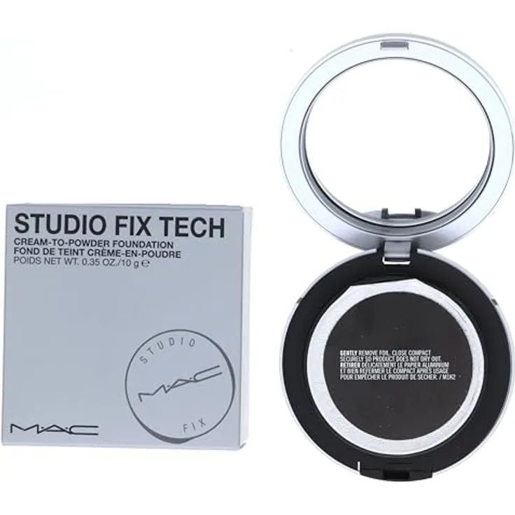 MAC Cosmetics Studio Fix Cream-to-Powder Foundation, kompakte hybride Puder-Foundation, mittlere Deckkraft, Farbton NW10, 10 g