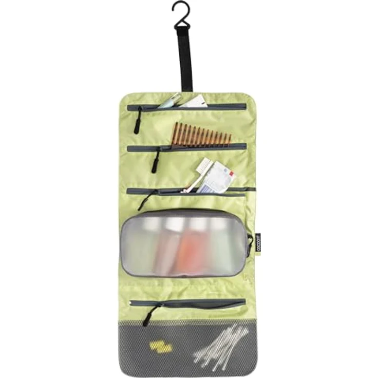 Cocoon Minimalist Light, Necessaire für Reisen mit wasserdichtem Design und herausnehmbarer Plastiktasche, Grau – Bild 2