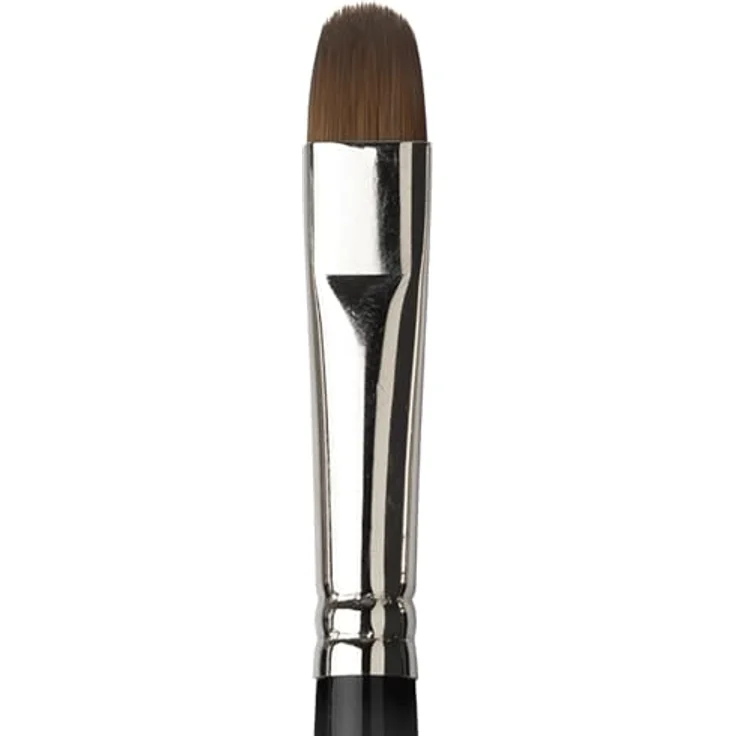 Da Vinci Classic Lidschattenpinsel, gerade und wellige Kunstfasern für präzise Lidschattenanwendung, 1 ct – Bild 2