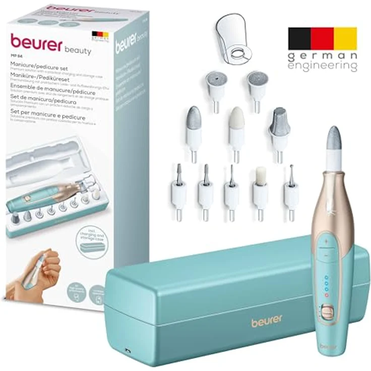 Beurer MP 84 Wiederaufladbares Maniküre- und Pediküre-Set – Bild 6