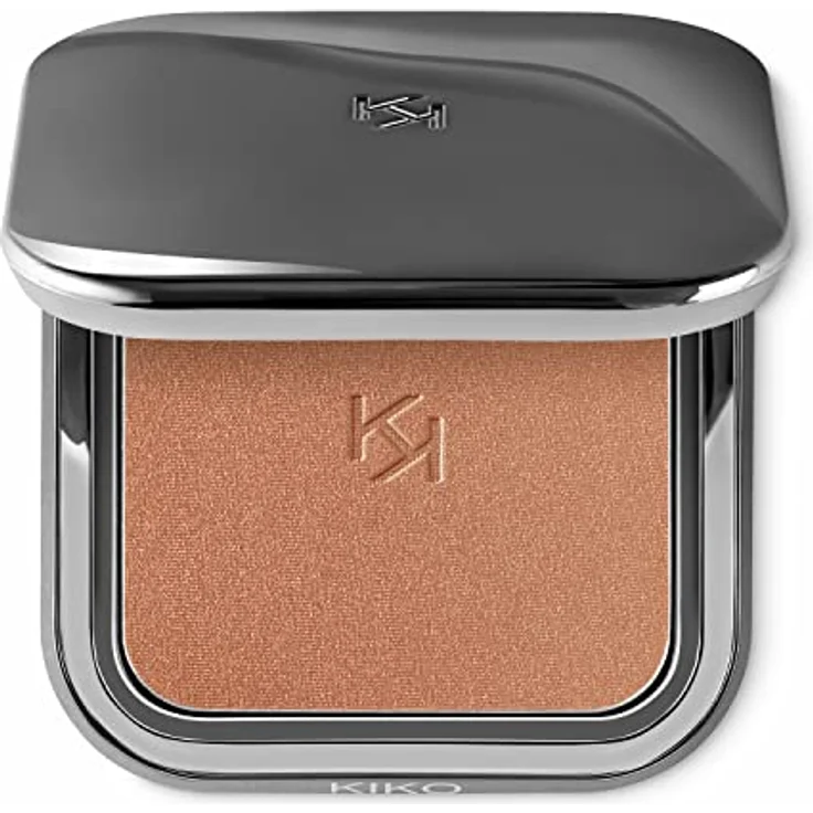 KIKO Milano Radiant Touch Bronzer, kompakter Puder 102 Luminous Sienna, 12 g, für natürliche Bräune und Konturierung – Bild 1