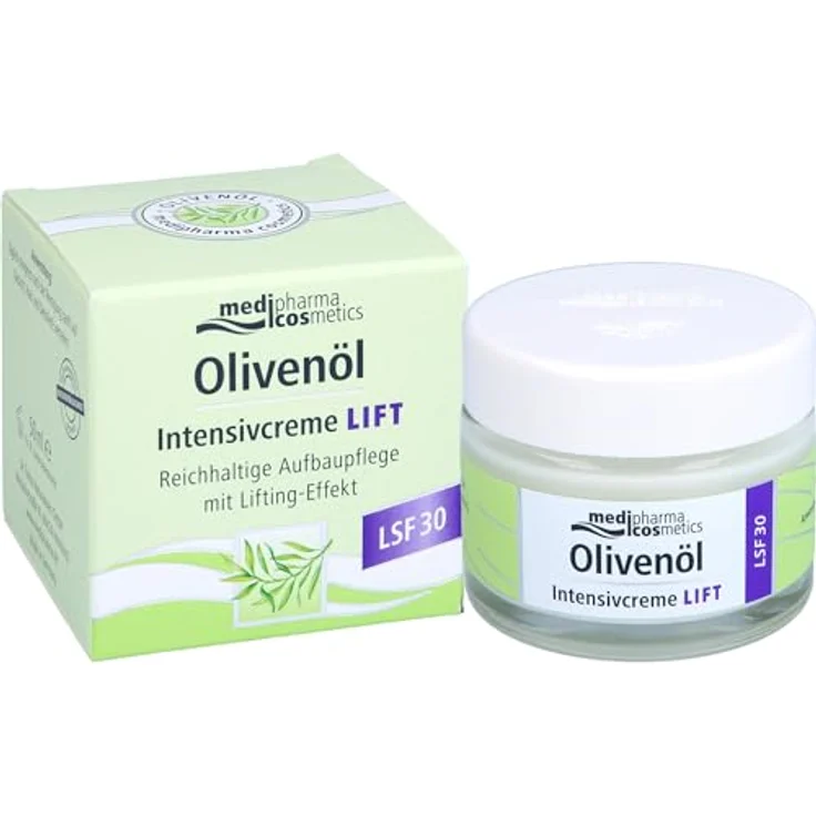 Medipharma Cosmetics Olivenöl Intensivcreme Lift | Mit LSF 30 | Mit Lifting-Effekt | 50 ml – Bild 3