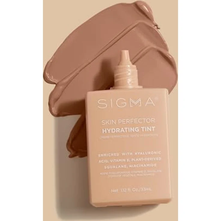 Sigma Beauty Skin Perfector Hydrating Tint, feuchtigkeitsspendendes Make-up, natürlich deckend, Farbton 4, 33 ml – Bild 2