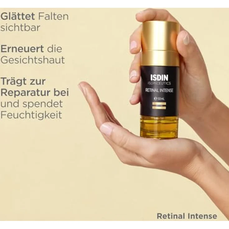 ISDIN ISDINCEUTICS Retinal Intense, Zweiphasiges Anti-Falten-Serum für die Nacht mit Retinaldehyd, 50ml – Bild 2