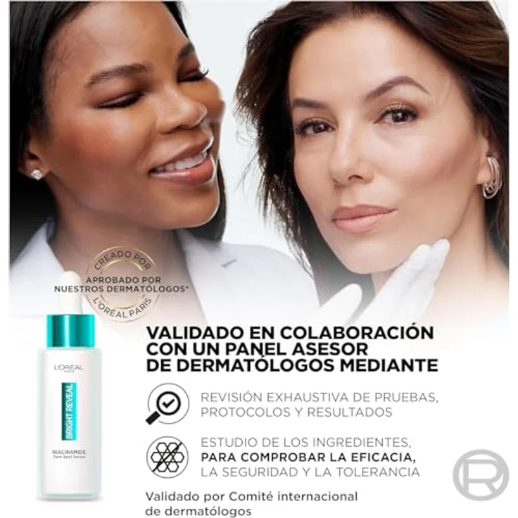 L'Oréal Paris Makeup Bright Reveal Anti-Pigment Serum, 30 ml mit Niacinamid zur Reduzierung von Pigmentflecken und für ein strahlendes Hautbild – Bild 5