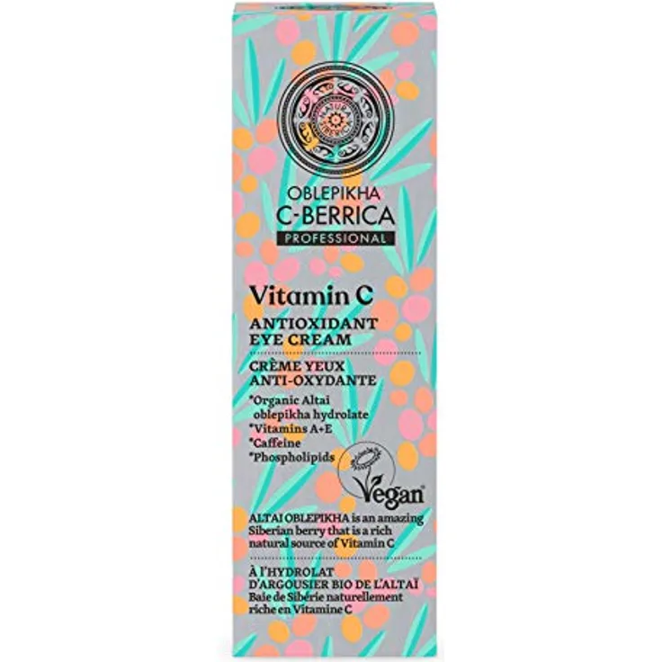 NATURA SIBERICA OBLEPIKHA BERRICA CREMA DE OJOS ANTI-OXIDANTE VITAMIN C 30ML