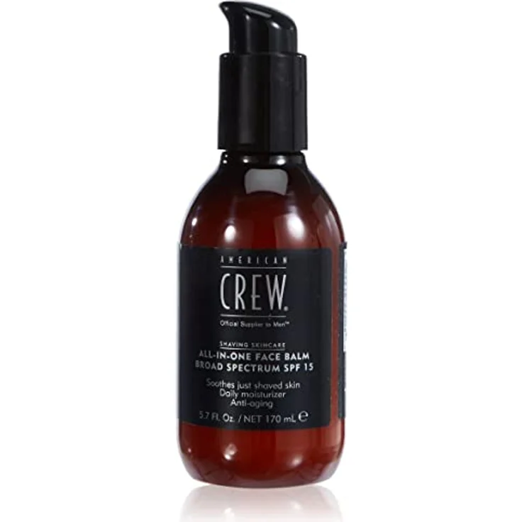 AMERICAN CREW Gesichtsbalsam SPF 15,1 x 170 ml, für alle Hauttypen, mit einer beruhigenden Wirkung, pflegend – Bild 2