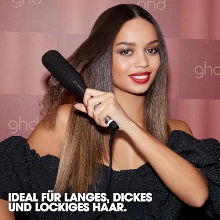 ghd chronos™ max Geschenkset, Styler mit breiten Platten, Professional HD Motion-Responsive™ Technologie, inkl. Paddle Brush und Hitzeschutz-Tasche – Bild 6