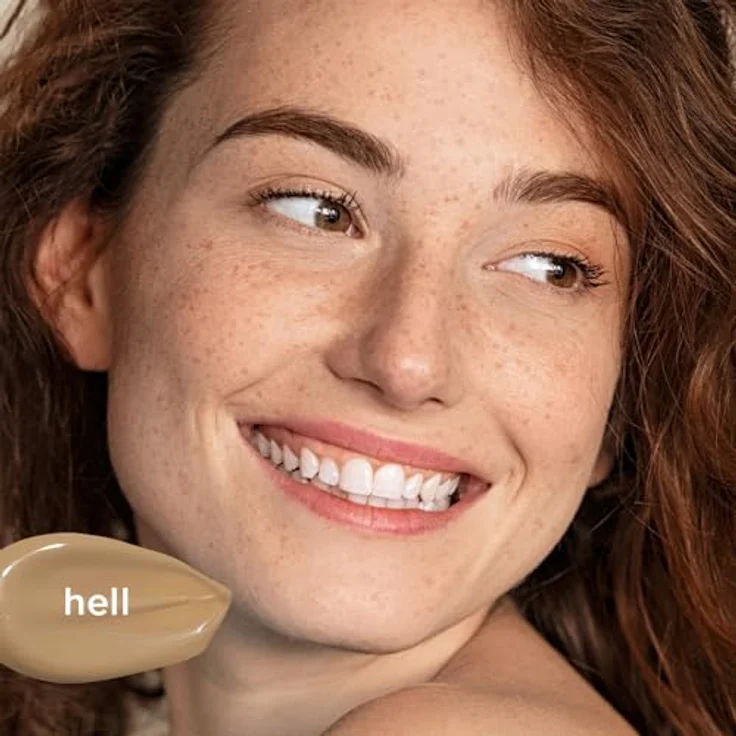 Junglück Getöntes Serum Feuchtigkeitsserum mit Cica- und Rotalgen-Extrakt, 30 ml Hellbraun – Bild 2