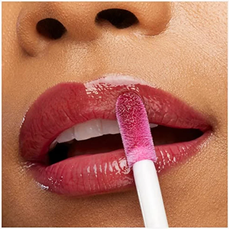 Maybelline New York Glänzender Lipgloss für voller wirkende Lippen, Feuchtigkeitsspendend, Mit Hyaluronsäure, Lifter Gloss Candy Drop, Farbe: Nr. 022 Peach Ring (Orange), 1 x 5,4 ml – Bild 4