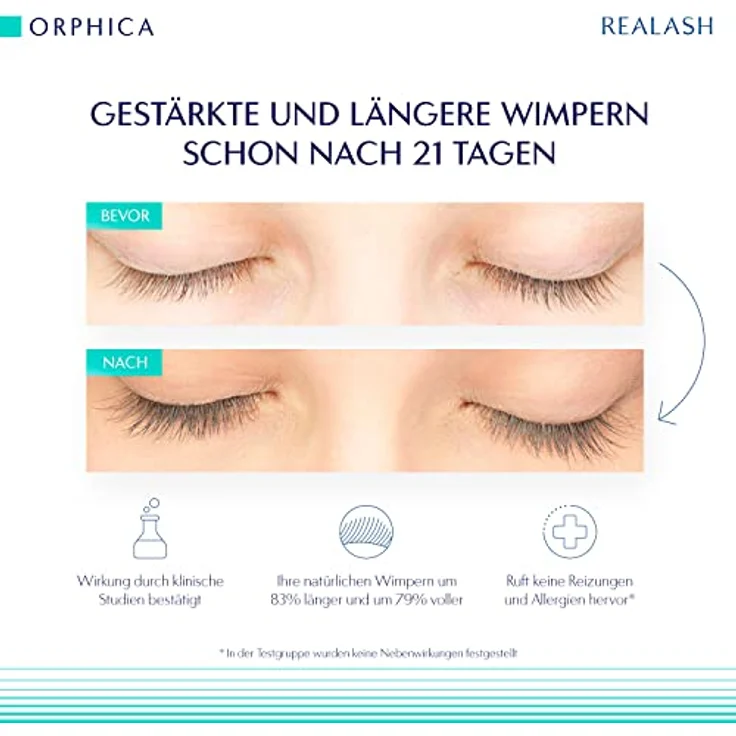Orphica Realash Eyelash Enhancer 3 ml – Bild 2