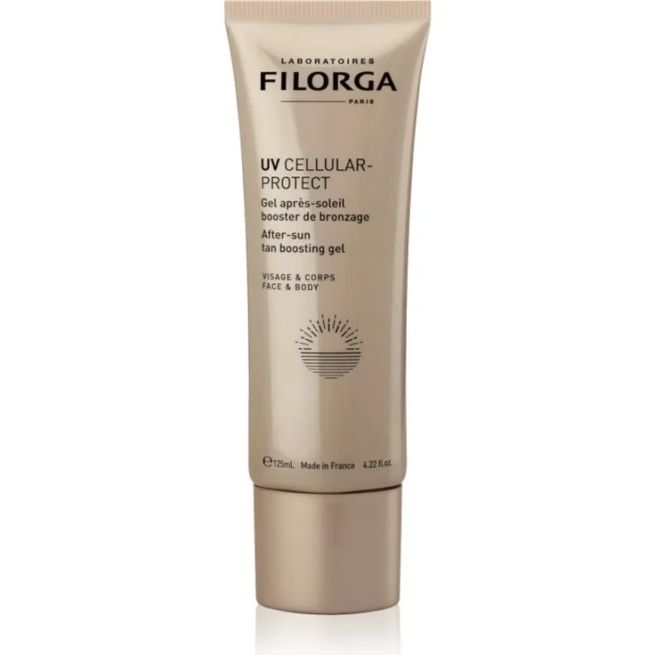 FILORGA UV CELLULAR-PROTECT AFTERSUN, Beruhigende After Sun Creme für Gesicht und Körper, 125 ml, feuchtigkeitsspendend und regenerierend