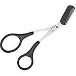 K-Pro Augenbrauenschere - Schere abnehmbarer Augenbrauen Kamm für Männer Frauen