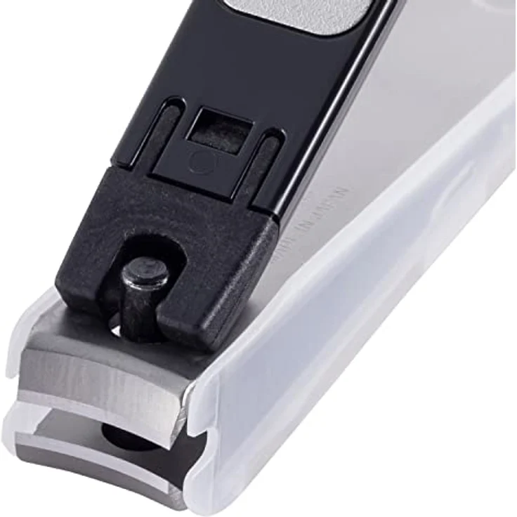 Kai Nagelknipser Type 001M Schwarz, zusätzlich mit einer Auffangschale aus Polypropylene ausgestattet – Bild 4