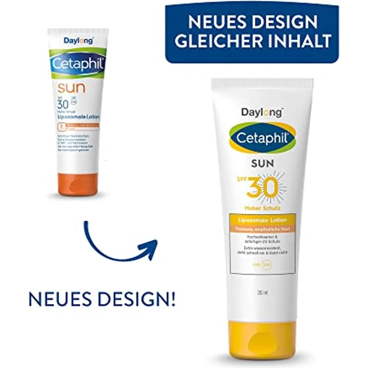 Cetaphil Produkte Cetaphil Produkte Cetaphil Sun Daylong SPF 30 liposomale Lotion Sonnencreme 200 ml – Bild 2