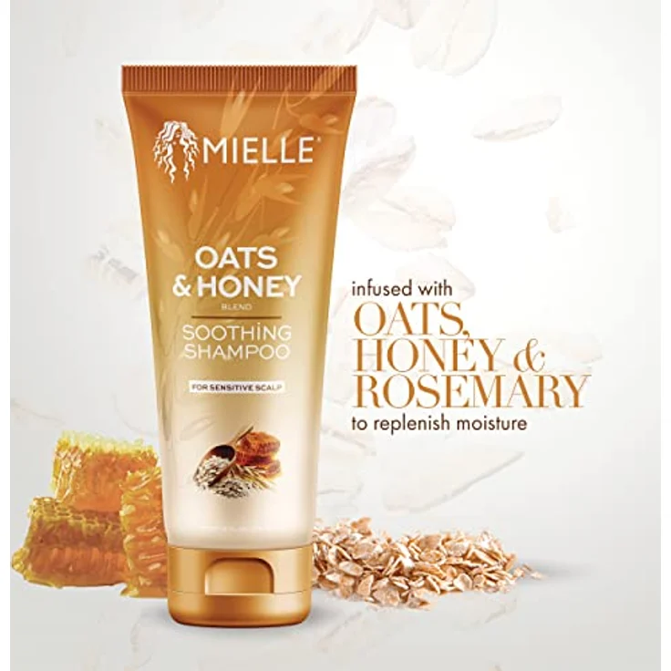 Mielle Organics Oats & Honey Blend, beruhigendes Shampoo für trockenes Haar, 237 ml – Bild 5