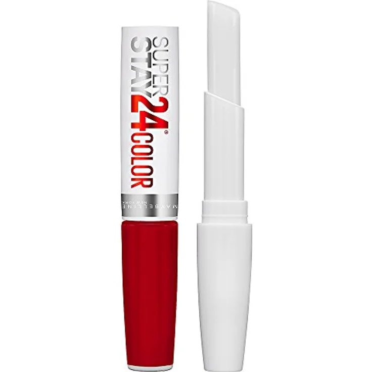 MAYBELLINE New York Lippenstift, Super Stay 24H, Flüssig und langanhaltend, Nr. 560 Roter Alarm, 5 g (1er Pack) – Bild 5