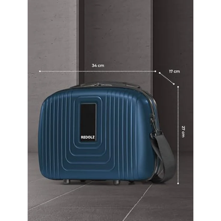 Redolz Essentials 14 Beautycase 34 cm dark blue metallic – Bild 6