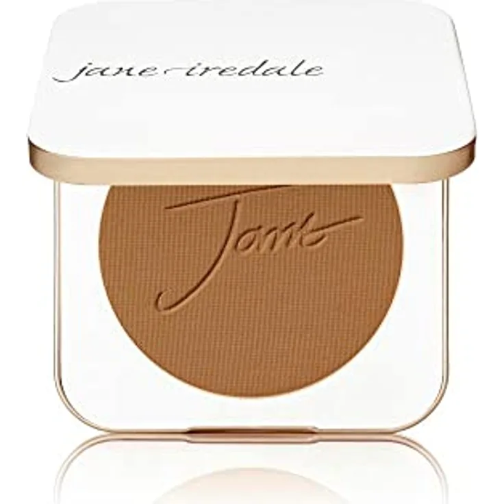 Jane Iredale Pressed Powder Refill, Mineral Make-up mit Lichtschutzfaktor, Cognac