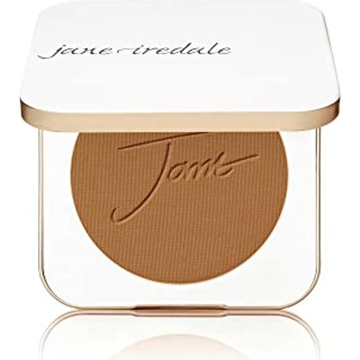 Jane Iredale Pressed Powder Refill, Mineral Make-up mit Lichtschutzfaktor, Cognac