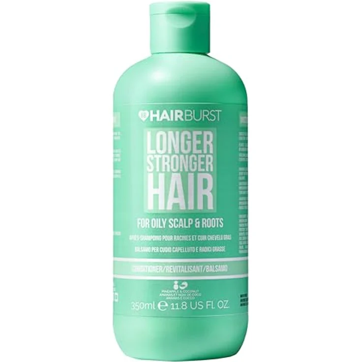 HAIR BURST Hair Burst Conditioner für fettige Kopfhaut und Wurzeln – Antischuppen, antistatisch, milde Hydration, 350ml – Bild 2