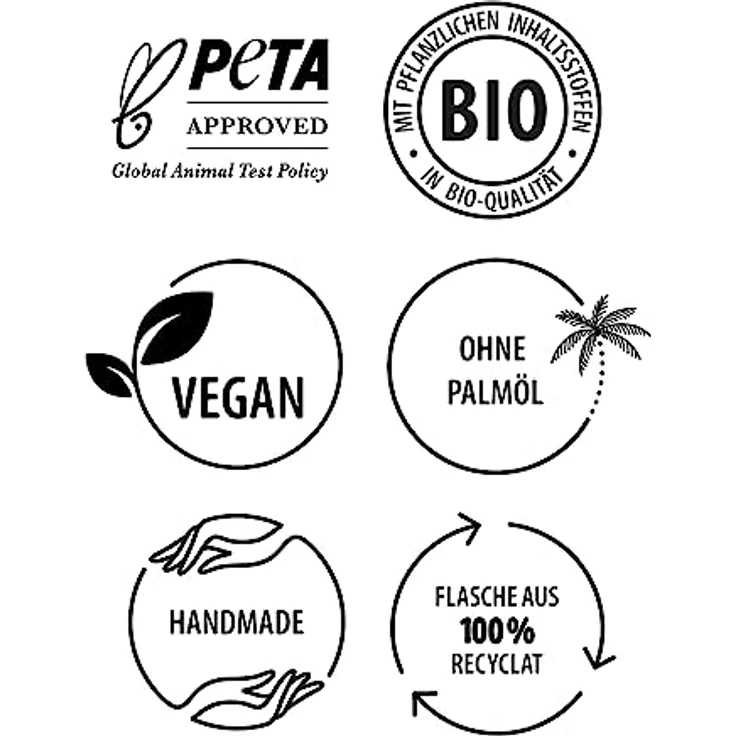 GREENDOOR Basisches Duschgel Rosmarin 250ml, biologisch abbaubar, vegan, ohne Silikone, Sulfate und Parabene – Bild 3