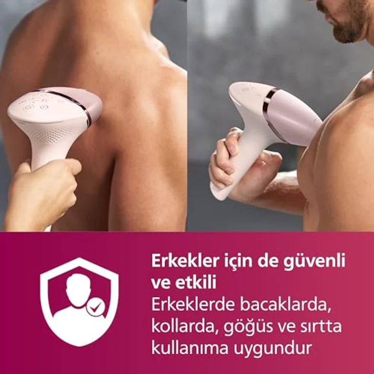 PHILIPS Lumea Advanced BRI921/00, Licht-Haarentferner in Weiß, kühl und bequem, langlebig, flexibel gestaltet, hohe Qualität/Haltbarkeit – Bild 11