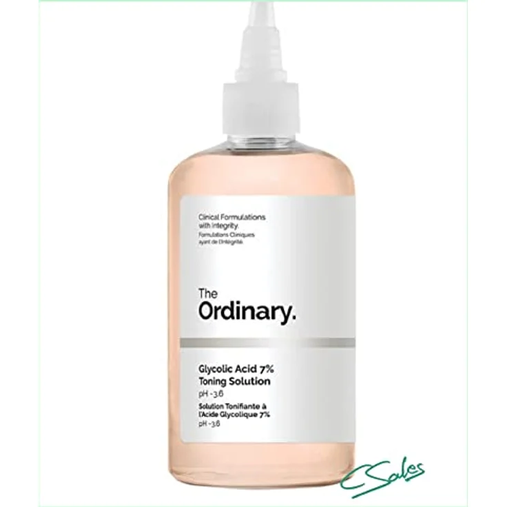 The Ordinary Direct Acids Glycolic Acid 7% Toning Solution Gesichtspeeling 240 ml mit hauterneuernder Wirkung – Bild 2