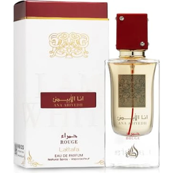 Lattafa Ana Abiyedh Rouge Eau de Parfum (EdP) Unisexduft 60 ml – Bild 2