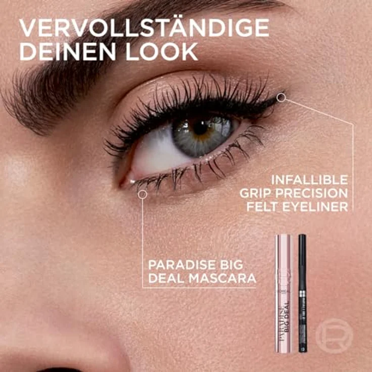 L’Oréal Paris Lash Paradise Big Deal, Wimpernverlängernde Volumenmascara, schwarz, 9.9 ml – Bild 8