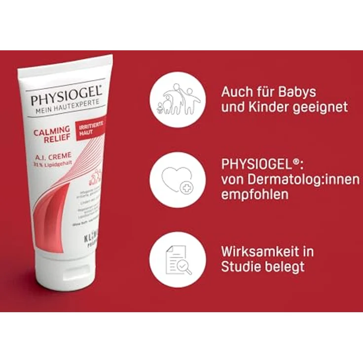 Physiogel Calming Relief A.I. Creme hypoallergen 100 ml – Bild 5