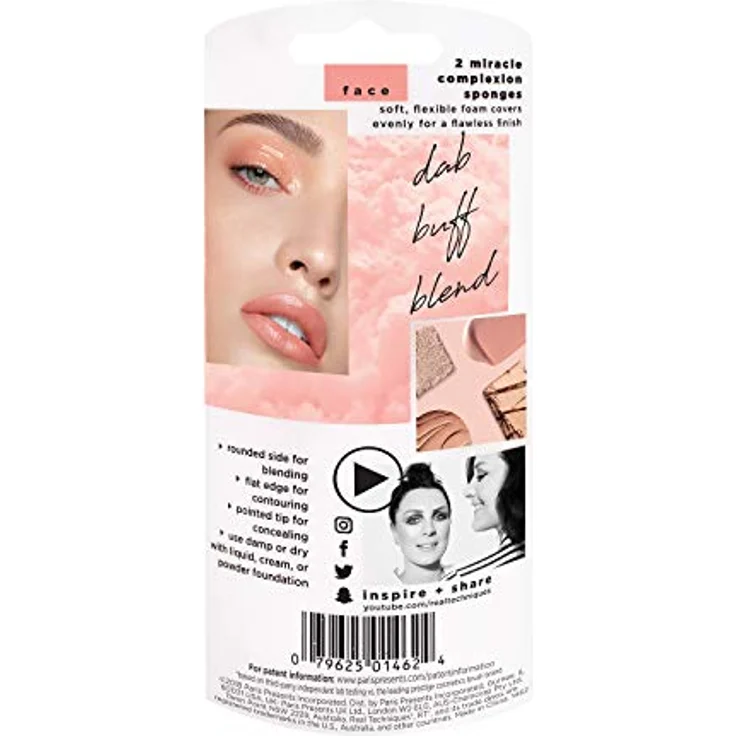 Real Techniques Base Miracle Complexion Sponges Set Dekorative Kosmetik Make-up Accessoires – Bild 3