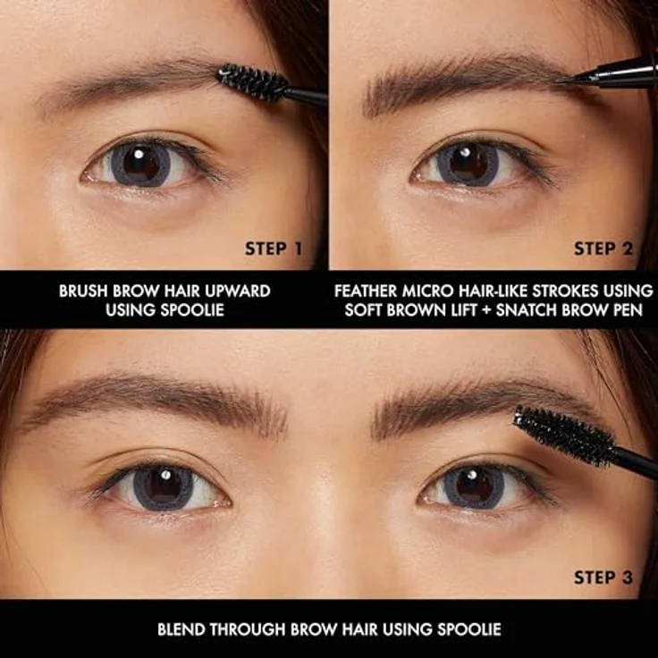 NYX Professional Makeup Lift&Snatch Brow Tint Pen, Augenbrauenstift mit natürlichem Finish, Farbton 04 - Soft Brown, 1 ml – Bild 5