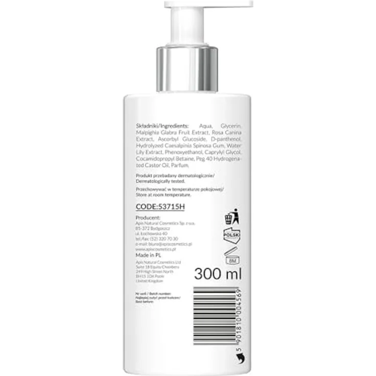Apis Natural Cosmetics Couperose-Stop Gesichtstonikum, Feuchtigkeitstonikum für empfindliche Haut, 300 ml – Bild 2