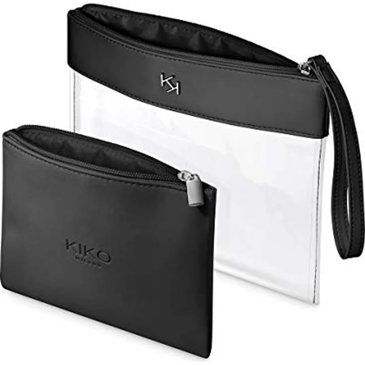 KIKO Milano Transparent Beauty Case 001 | Transparente Kosmetiktasche Mit Innenmäppchen - Preisvergleich – Bild 2